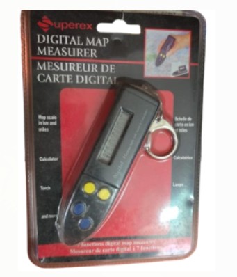 Digital Map Measuring Tool